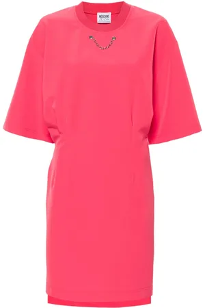 Moschino Chain-link embellished midi dress