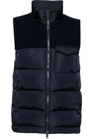 Aspesi Knitted padded gilet