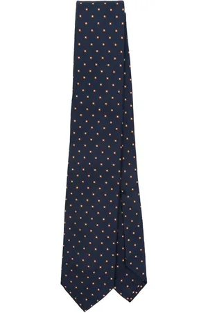 BARBA Graphic-print tie