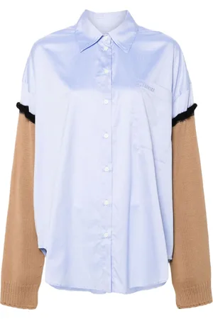 Litkovskaya Logo-embroidered shirt