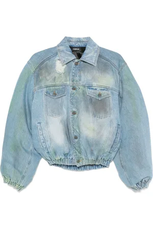 EgonLab Denim bomber jacket