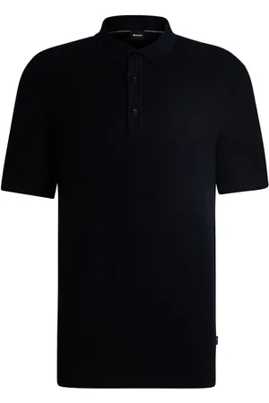 HUGO BOSS Knitted polo shirt