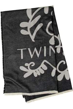 Twin-Set Logo-print scarf