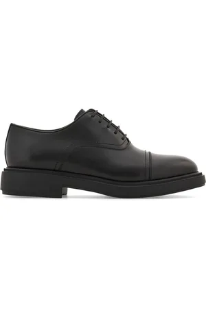 Salvatore Ferragamo Toe-capped leather oxford shoes