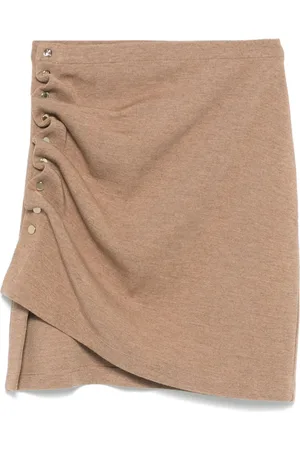Paco rabanne Gathered mini skirt