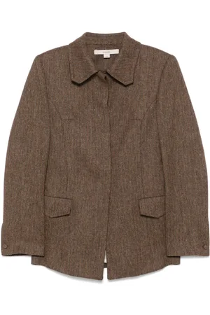 REMAIN Herringbone blazer