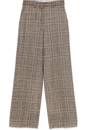LORENA ANTONIAZZI Checked trousers