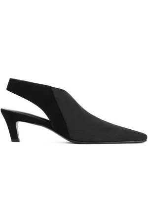 Totême 50mm suede pumps