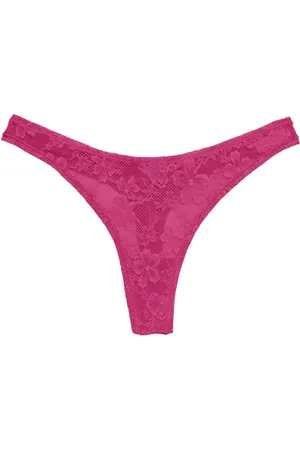FLEUR DU MAL Le Stretch lace thong