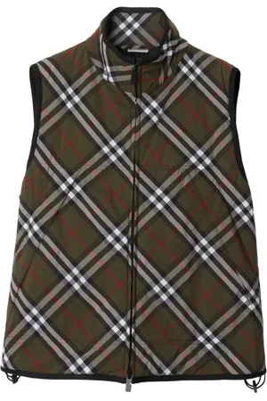 Burberry Checked padded gilet