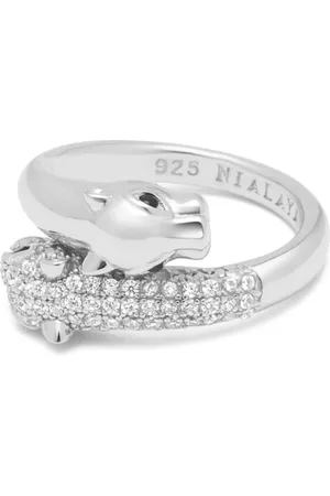 Nialaya Twisted panther ring