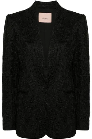 Twin-Set Guipure lace blazer