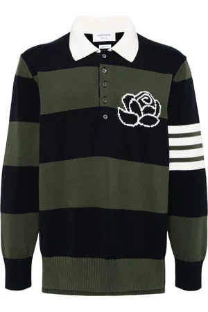 Thom Browne 4-Bar polo shirt