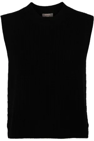 N.PEAL Ribbed-knit tank top