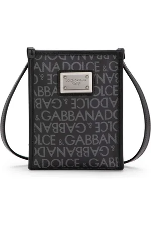 Dolce & Gabbana Printed jacquard messenger bag