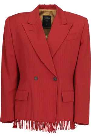 Jean Paul Gaultier 1990s fringed blazer