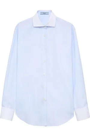Prada Embroidered cotton shirt