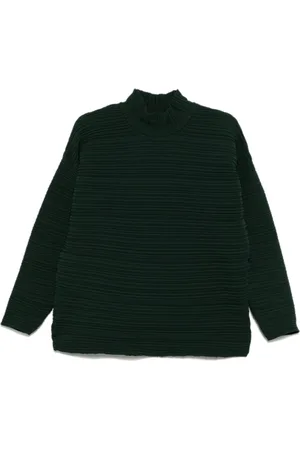 PLEATS PLEASE ISSEY MIYAKE Crepe knitted top