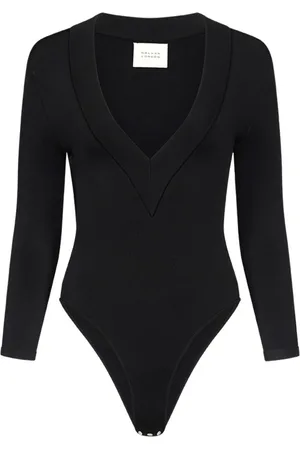 GALVAN Sasha V-neck bodysuit