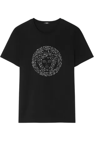 VERSACE Medusa embellished T-shirt