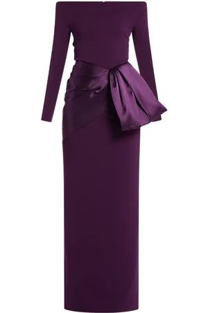 Solace Kori off-shoulder gown