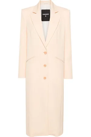 Patrizia Pepe Single-breasted twill coat