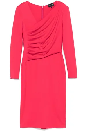 Emporio Armani Pleated mini dress