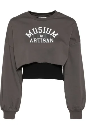 Musium Div. Logo-printed sweatshirt