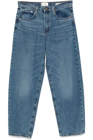 Frame Slung Barrel jeans