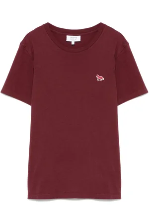 Maison Kitsuné Fox-motif T-shirt