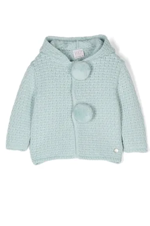 PAZ RODRIGUEZ Pompom-detail cardigan