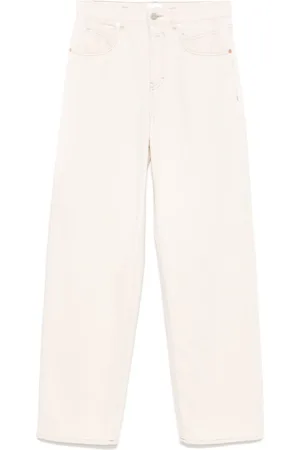 Closed Logo-patch straight jeans