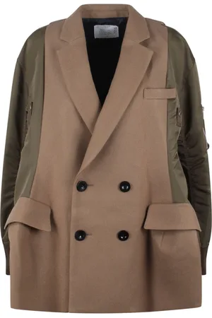 SACAI Panelled bomber jacket