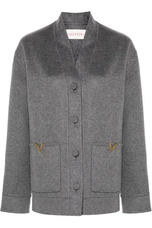 VALENTINO GARAVANI Logo-plaque jacket