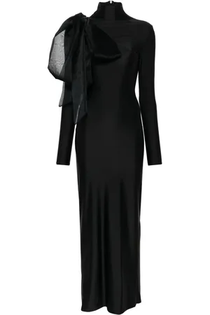 Atu Body Couture Draped-detail maxi dress