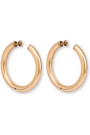 Moschino Polished hoop earrings