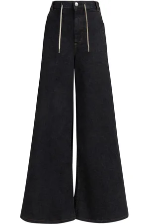 Marni High-rise wide-leg jeans