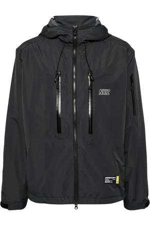 Izzue Zip-up hooded windbreaker