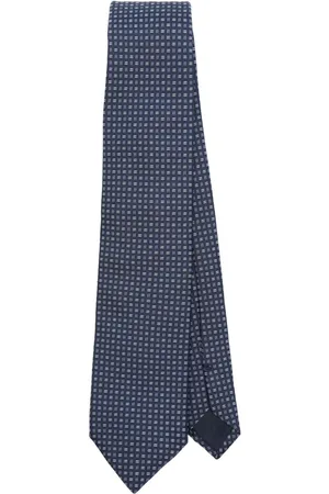 corneliani Geometric-jacquard tie