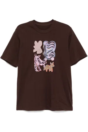 JNBY Cats-printed T-shirt