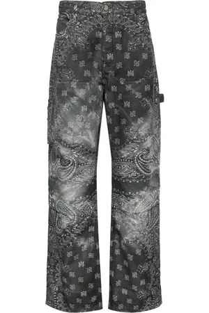 AMIRI Paisley-printed trousers
