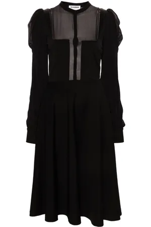 Jil Sander 2020 panelled midi shirt dress