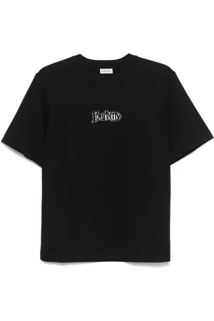 Burberry Flocked-logo T-shirt