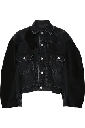 SACAI Panelled denim jacket