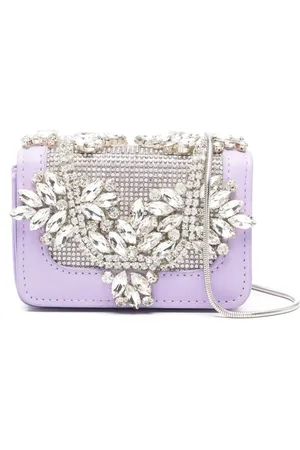 LOULOU Crystal-embellished mini bag