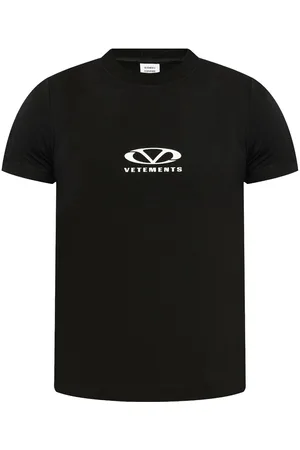 Vetements Logo-print cotton t-shirt