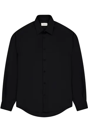 LANEUS Spread-collar shirt