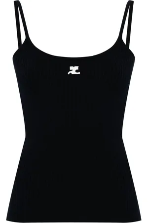 Courrèges Reedition ribbed tank top