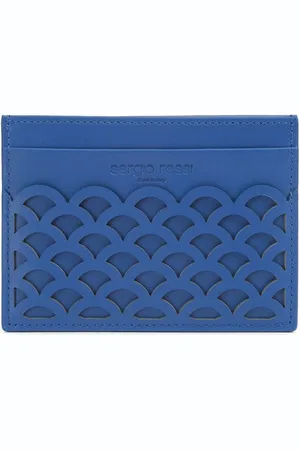 Sergio Rossi Sr Mermaid embossed-detailed cardholder