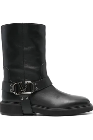 VALENTINO GARAVANI 30mm VLogo biker boots